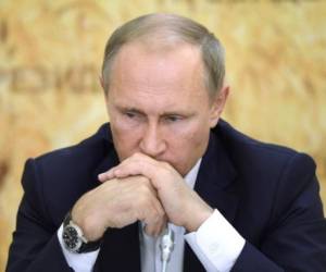 El presidente de Rusia, Vladimir Putin, reacciona ante derribamiento de avión militar ruso por Turquía. /Foto: AFP