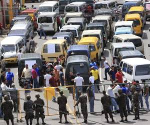Luego de que iniciaron las acciones para regular la circulación y la depuración del rubro, los afectados han realizado dos protestas: la primera fue en la salida a Danlí, a la altura de Villas del Sol, y otra ayer frente a Casa Presidencial.
