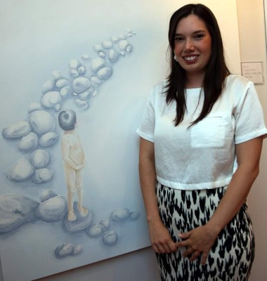 Julia Galeano presentó 'Historias en blanco”
