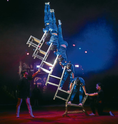 La magia circense china en Honduras