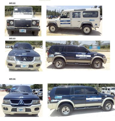 Conozca los carros de lujo en que se conducían ministros hondureños