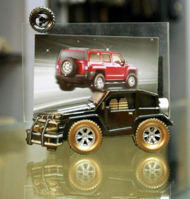 Medios de transporte como adornos