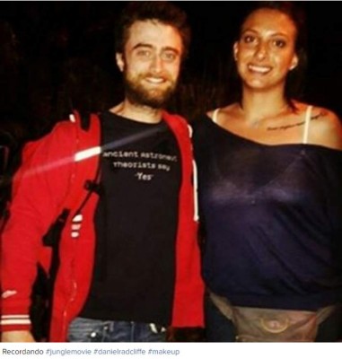 Daniel Radcliffe luce irreconocible para su nueva película Jungle