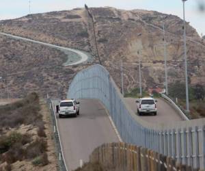 La mayoría de los migraciones a Estados Unidos ocurren a través de la frontera sur (Foto: AFP/ El Heraldo Honduras/ Noticias de Honduras)