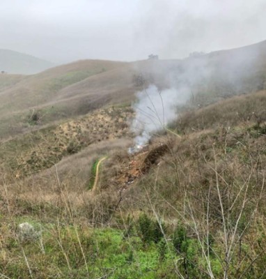 Ciclista revela fotos inéditas del accidente aéreo de Kobe Bryant