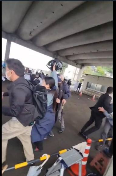 Así fue el ataque en el que buscaban asesinar al primer ministro de Japón