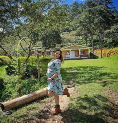 Hermosa y radiante, así luce la guapa chef Keyla Martínez embarazada