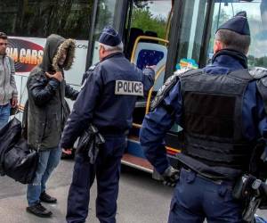'Ninguno de los connacionales representaba un riesgo para la seguridad de la sociedad norteamericana y ninguno de ellos cuenta con antecedentes de carácter criminal', denunció la Cancillería. Foto AFP