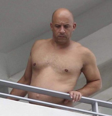 Vin Diesel perdió sus músculos