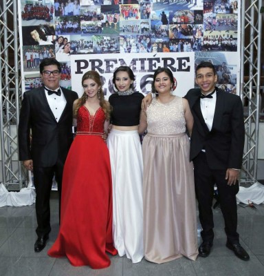 Festividad amena vivieron graduados del Liceo Franco Hondureño