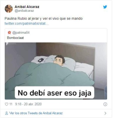 Los divertidos memes que dejó el bochornoso Live de Paulina Rubio