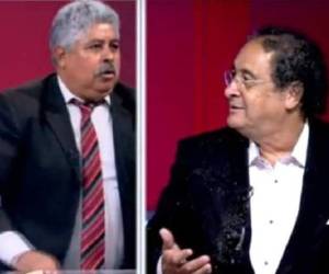 El momento en el que Ponce perdió los estribos y agredió con agua al doctor Ávila.