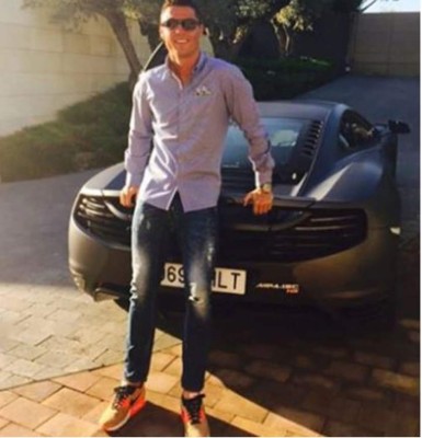 FOTOS: Esto cuesta cada uno de los lujosos carros que presume Cristiano Ronaldo