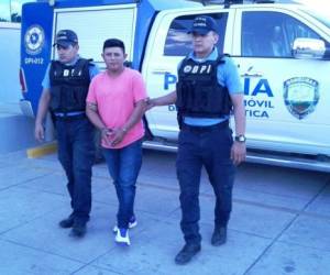 El sospechoso fue identificado por la Dirección Policial de Investigaciones (DPI) como Jerson Antonio Chevez Fúnez, de 29 años de edad. (Foto: El Heraldo Honduras/ Noticias Honduras hoy)