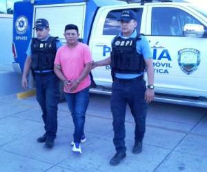 El sospechoso fue identificado por la Dirección Policial de Investigaciones (DPI) como Jerson Antonio Chevez Fúnez, de 29 años de edad. (Foto: El Heraldo Honduras/ Noticias Honduras hoy)