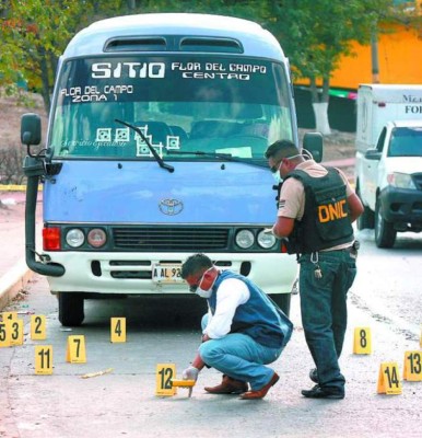 Honduras: Frío informe revela que el crimen campea en sector transporte