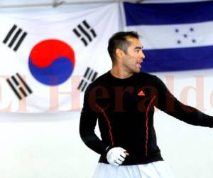 Miguel Ferrera en pleno entrenamiento. Foto: Johnny Magallanes.