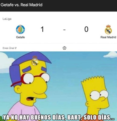 Real Madrid inicia el año siendo protagonista de los memes tras perder 0-1 contra Getafe