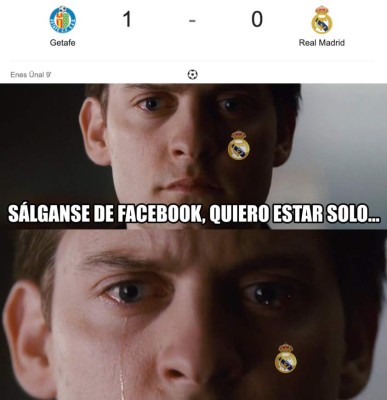 Real Madrid inicia el año siendo protagonista de los memes tras perder 0-1 contra Getafe