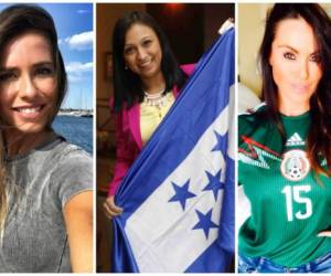Hoy te presentamos a las bellas novias y esposas de los seleccionados mexicanos y hondureños (Foto: Redes)