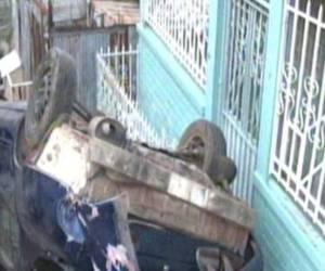 La zona del accidente está ubicada en la bajada de El Bosque, viniendo de El Picachito.