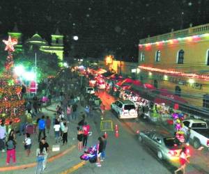 Con ilusión se vive la Navidad en las ciudades de Olancho
