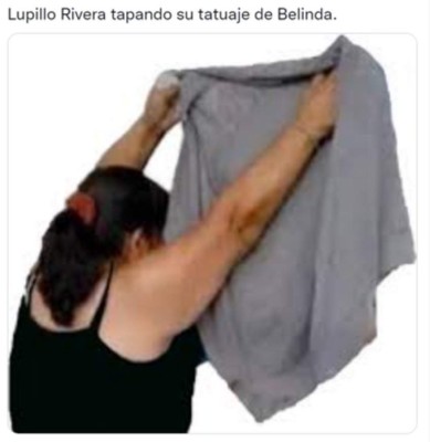 FOTOS: Los mejores memes de Lupillo Rivera y su tatuaje para cubrir el rostro de Belinda