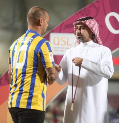 FOTOS: El brutal cambio físico de Wesley Sneijder impacta en redes