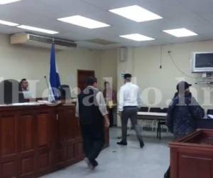 Kevin Solórzano brindó este lunes su declaración, momentos después finalizó el primer día de audiencia.