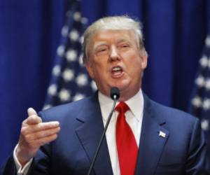 Donald Trump, presidente electo de los Estados Unidos de América. Foto: AFP.