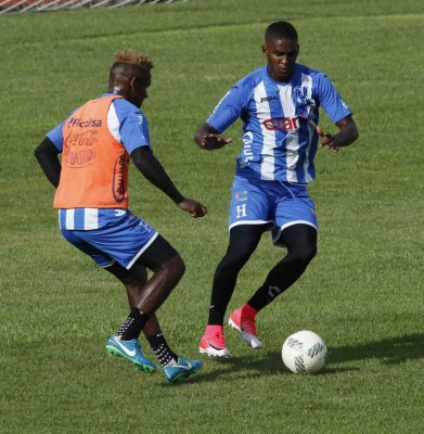 Con Beckeles y Ever en los costados...