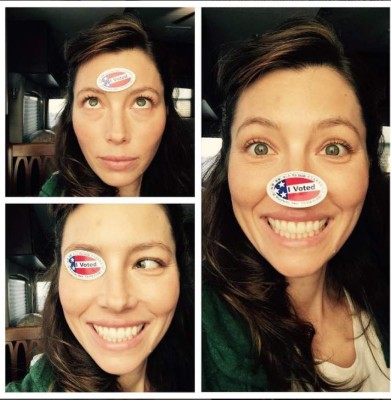 Famosos que ya votaron en las elecciones de Estados Unidos