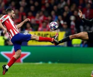 Los colchoneros parten con ventaja de 1-0 para el partido de vuelta en Anfield. Foto: AP