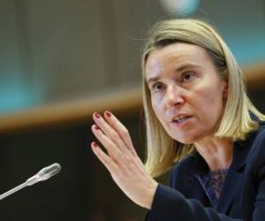Federica Mogherini, vocera de la Alta Representante de la UE, se refirió nuevamente a Honduras.