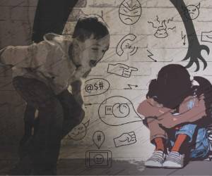La violencia contra los niños en las escuelas es inaeptable dicen los expertos en el tema del acoso escolar. A través de la Ley contra el Acoso Escolar, el Estado puso a la secretaría de Educación a liderar la lucha contra el acoso escolar. Ilustración: Jorge Izaguirre/ EL HERALDO