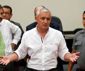 Otto Pérez se encuentra encarcelado desde octubre de 2015 tras haber sido encontrado culpable por delitos de corrupción durante su presidencia. Foto: AP