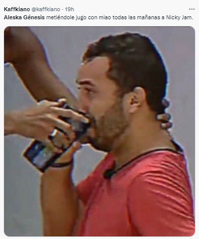 Los divertidos memes que dejó la brujería de Génesis Aleska a Nicky Jam