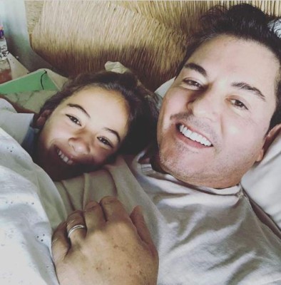 Bárbara, Santiago y Emiliano, los bellos hijos de Ernesto Laguardia