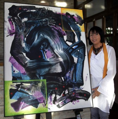 Tarde de arte con Lucrecia Santos y Carmen Moncada