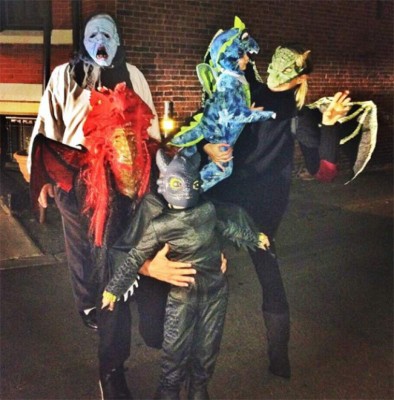 Así se disfrazaron las famosas en Halloween