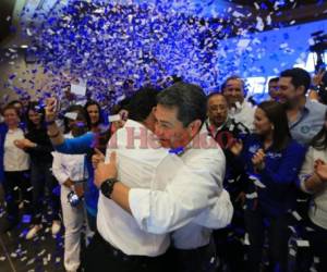 ¡Hermanos nacionalistas esta batalla un no llega a su final!, fue otra de las publicaciones del Partido Nacional.(Foto: Alex Pérez/ El Heraldo Honduras/ Noticias Honduras hoy)