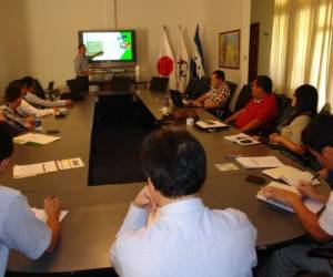 JICA apoya la asistencia técnica mediante el envío de expertos a través de la Cooperación Sur Sur, El Salvador-Honduras, por un período de tres años (2013-2016).