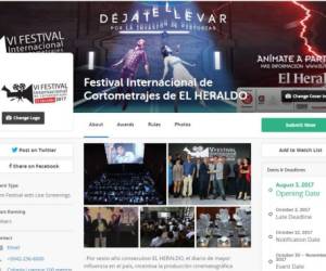 El perfil del Festival de Cortos de EL HERALDO ya esta en la plataforma FilmFreaway.