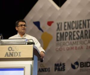 Hernández dio a conocer lo esfuerzos que el gobierno y la empresa privada practican para llevar a cabo el plan Honduras 20/20 (Foto: El Heraldo Honduras/ Noticias de Honduras)