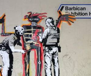 Banksy es el máximo exponente de la expresión del grafiti en el globo.