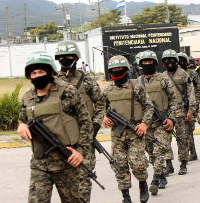 Intervienen cinco cárceles de Honduras