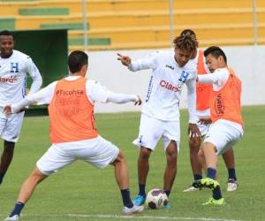 Los jugadores se preparan al máximo para el amistoso contra Guatemala.