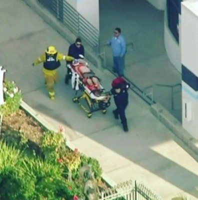 Las primeras imágenes del tiroteo en secundaria de Los Ángeles