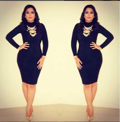 Samantha Velásquez, la sensual hondureña presentadora de televisión