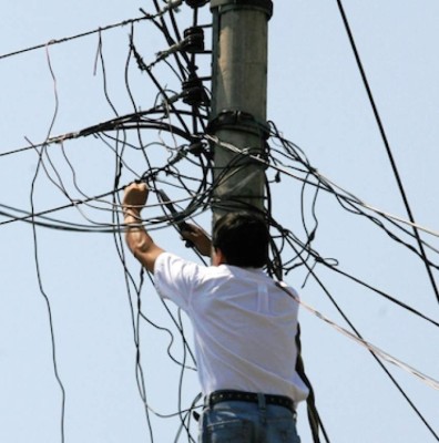 Colonias sin energía este lunes en la capital